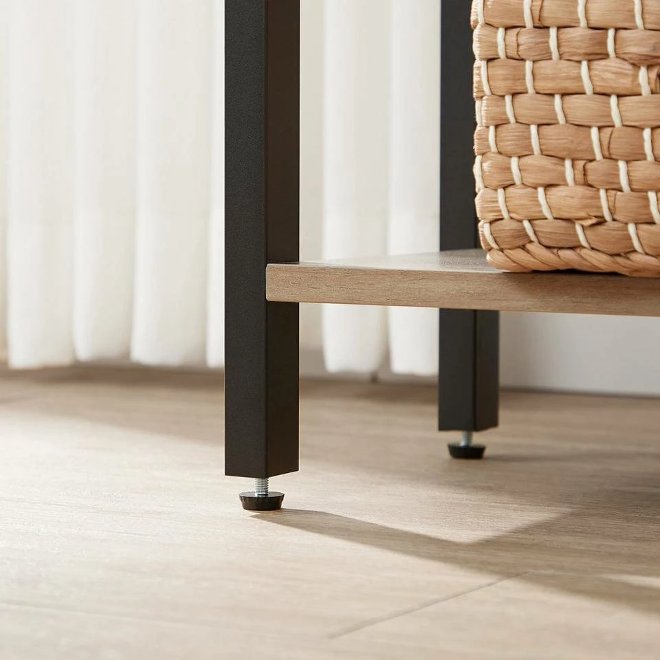 VASAGLE Bücherregal »LLS025B01 LLS025B02«, Standregal, Küchenregal, 5 offenen Regalebenen, Flur, Küche, Büro Grau, Vintage 17 VASAGLE Bücherregal »LLS025B01 LLS025B02«, Standregal, Küchenregal, 5 offenen Regalebenen, Flur, Küche, Büro Grau, Vintage – Bild 15