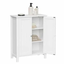 VASAGLE Badkommode »BCB60W«, Badezimmerschrank, 60 x 80 x 30 cm, weiß -Vasagleaus Geschaft 025676a6 9e72 4aca a799 a4dda6b2a364