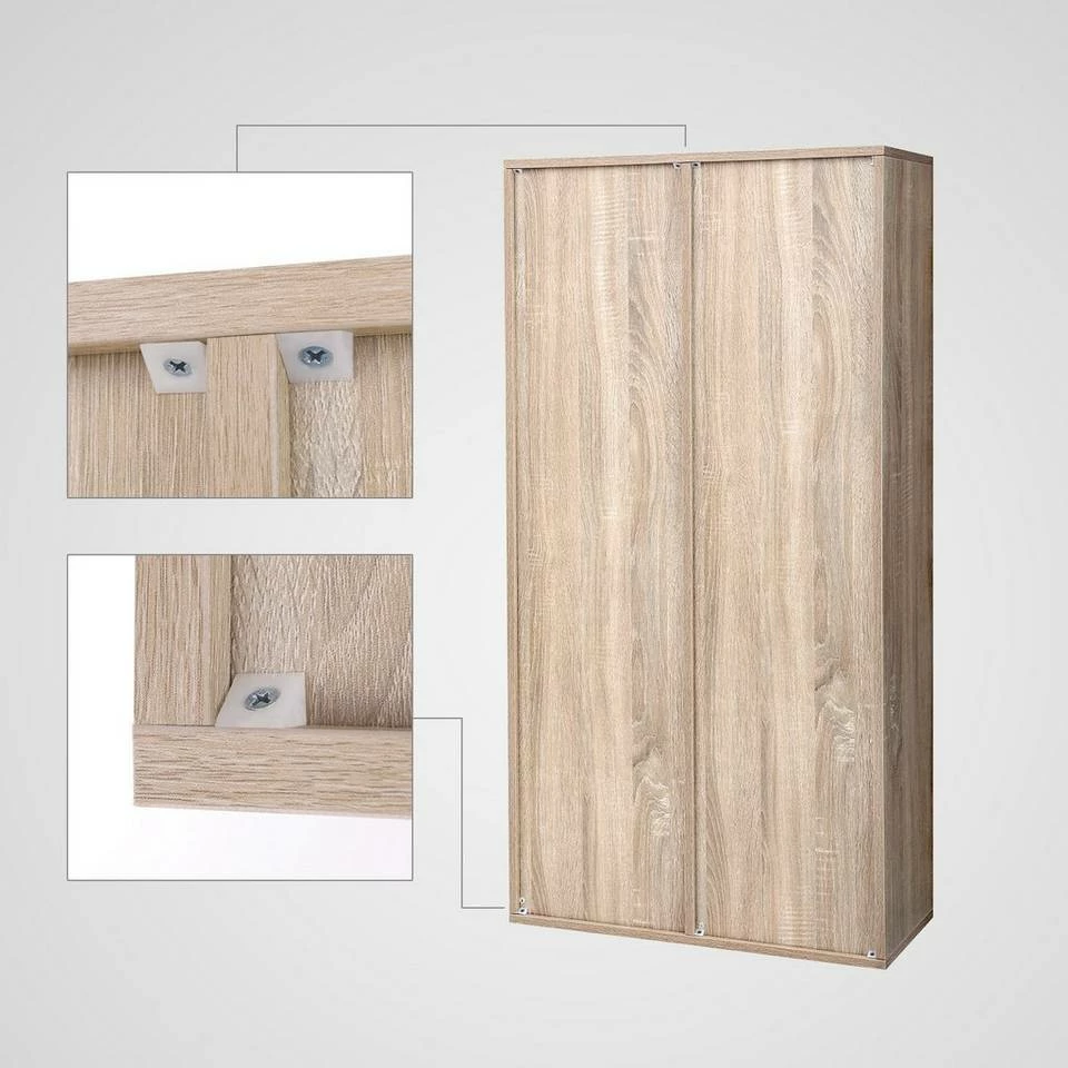 VASAGLE Raumteiler »LBC203 LBC24«, Würfelregal, Bücherschrank, freistehend, als Dekoration, Wohnzimmer, Schlafzimmer, Kinderzimmer Eiche Hell, Weiß, Vintage 18 VASAGLE Raumteiler »LBC203 LBC24«, Würfelregal, Bücherschrank, freistehend, als Dekoration, Wohnzimmer, Schlafzimmer, Kinderzimmer Eiche Hell, Weiß, Vintage – Bild 16