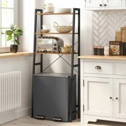 VASAGLE Badregal »BTS005B01«, Standregal, Toilettenregal mit 3 Ebenen, Stahlgestell, Badezimmer, stabil, vintage -Vasagleaus Geschaft 09615e60 3cd6 4b5c 80c0 edbe5de33ef1