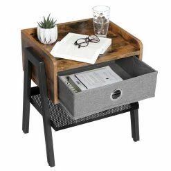 VASAGLE Nachttisch »LET64X«, Beistelltisch, Nachtschrank, Ablage mit herausnehmbarer Stoffschublade 16 VASAGLE Nachttisch »LET64X«, Beistelltisch, Nachtschrank, Ablage mit herausnehmbarer Stoffschublade -Vasagleaus Geschaft 0bef40d0 d15e 4372 b930 8a0df7bb3d8a