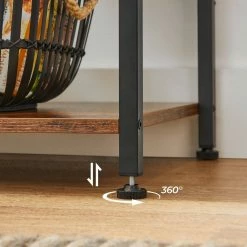 VASAGLE Küchenregal »KKS023B01«, Standregal mit 3 Ablagen,mit 6 S-förmigen Haken, vintage -Vasagleaus Geschaft 186f4c8f 4398 4a5d 8c58 b76dc191565a