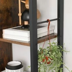 VASAGLE Bücherregal »LBC022B01«, Standregal mit 4 offenen Regalebenen, Küche, Büro, Stahlgestell, Industrie-Design, vintage -Vasagleaus Geschaft 18c01299 de67 48f7 b2d9 bdd51d42894f