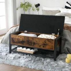 VASAGLE Sitzbank »LSB47BX LSB047B03«, Sitzbank, Eisen, vintage Haselnussbraun 19 VASAGLE Sitzbank »LSB47BX LSB047B03«, Sitzbank, Eisen, vintage Haselnussbraun -Vasagleaus Geschaft 18e7ad05 f49d 4d6b 83b2 a10637caea5d