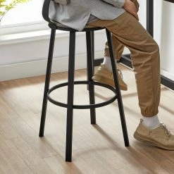 VASAGLE Barhocker »LBC026B01V1/B02/076B01« (2 St), 2er Set Barstühle, Küchenstühle, Sitzhöhe 73 / 62.5 cm, vintage Greige-Schwarz, Vintagebraun-Schwarz -Vasagleaus Geschaft 192dd901 fa6b 461c b64c aee30ef5494e