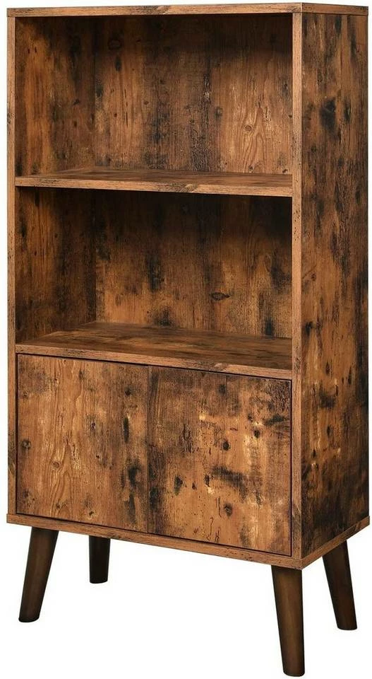 VASAGLE Bücherregal »LBC09BX LBC09WT«, Bücherschrank, Holzoptik, vintage Weiß 7 VASAGLE Bücherregal »LBC09BX LBC09WT«, Bücherschrank, Holzoptik, vintage Weiß – Bild 5