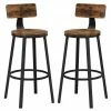 VASAGLE Barhocker »LBC026B01V1/B02/076B01« (2 St), 2er Set Barstühle, Küchenstühle, Sitzhöhe 73 / 62.5 cm, vintage Greige-Schwarz, Vintagebraun-Schwarz -Vasagleaus Geschaft 1d058c52 248e 4fca bf12 2b4fa0befa5d