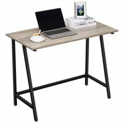 VASAGLE Schreibtisch »LWD40X LWD040B02«, Computertisch, Büro, Arbeitszimmer, einfacher Aufbau, Industrie-Design, 100 x 50 x 75 cm Grau, Vintage 39 VASAGLE Schreibtisch »LWD40X LWD040B02«, Computertisch, Büro, Arbeitszimmer, einfacher Aufbau, Industrie-Design, 100 x 50 x 75 cm Grau, Vintage -Vasagleaus Geschaft 1db15bda 7a20 49ba 9efe cc1525a86d49