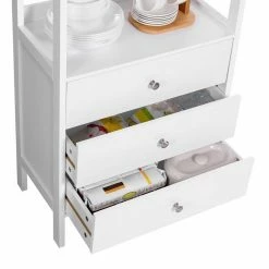 VASAGLE Badkommode »BBC163W01«, Badezimmerschrank, Badschrank, mattweiß -Vasagleaus Geschaft 1dd6c6ee 19ba 4f5d b554 eca7c4ec4db9