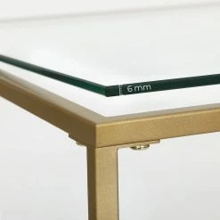 VASAGLE Beistelltisch »LGT030W01 LGT030A01«, Couchtisch mit 2 Ebenen, aus Hartglas, Gold-Transparent 22 VASAGLE Beistelltisch »LGT030W01 LGT030A01«, Couchtisch mit 2 Ebenen, aus Hartglas, Gold-Transparent -Vasagleaus Geschaft 1e56ed03 5f9f 4f1c b48c 69241b040f8d