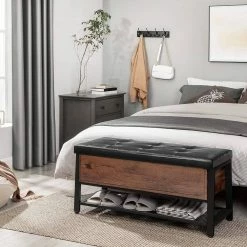 VASAGLE Sitzbank »LSB47BX LSB047B03«, Sitzbank, Eisen, vintage Haselnussbraun 28 VASAGLE Sitzbank »LSB47BX LSB047B03«, Sitzbank, Eisen, vintage Haselnussbraun -Vasagleaus Geschaft 1f9e1ff6 e06f 48a6 a27c 02341ef0493c