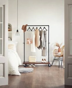 VASAGLE Kleiderständer »HSR65BX«, Schwerlast Garderobenständer, bis 90 kg belastbar, vintage 13 VASAGLE Kleiderständer »HSR65BX«, Schwerlast Garderobenständer, bis 90 kg belastbar, vintage -Vasagleaus Geschaft 1fe978eb 6f96 408e bfbe e0066949edf0