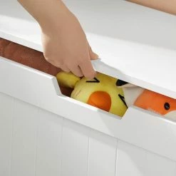 VASAGLE Spielzeugtruhe »LHS11WT«, Spielzeugkiste, Sitztruhe, Sitzbank, großer Kapazität, 2 Sicherheitsscharniere, 76 x 40 x 48 cm (L x B x H) 15 VASAGLE Spielzeugtruhe »LHS11WT«, Spielzeugkiste, Sitztruhe, Sitzbank, großer Kapazität, 2 Sicherheitsscharniere, 76 x 40 x 48 cm (L x B x H) -Vasagleaus Geschaft 2354219b 55a0 47ba 8ba3 abc08cb7a60b