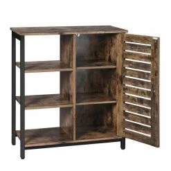 VASAGLE Sideboard »LSC74BX LSC74GD«, Küchenschrank mit 3 offenen Ablagen, Stahlgestell, vintage Braun 18 VASAGLE Sideboard »LSC74BX LSC74GD«, Küchenschrank mit 3 offenen Ablagen, Stahlgestell, vintage Braun -Vasagleaus Geschaft 2ec29a75 2847 4c77 8aa5 3656033d818f