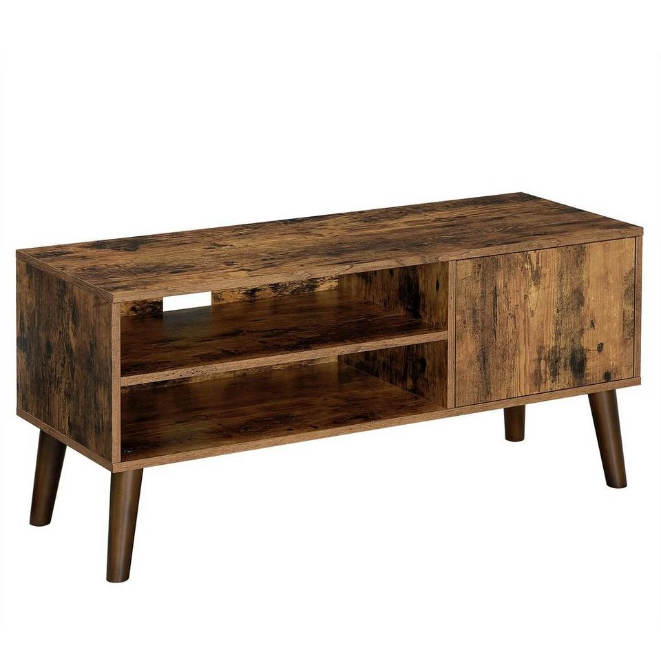 VASAGLE Lowboard »LTV09 LTV120«, Retro TV-Regal, Fernsehtisch, Fernsehschrank, 110/120 x 40 x 49 cm Greige, Vintage, Weiß 19 VASAGLE Lowboard »LTV09 LTV120«, Retro TV-Regal, Fernsehtisch, Fernsehschrank, 110/120 x 40 x 49 cm Greige, Vintage, Weiß – Bild 17