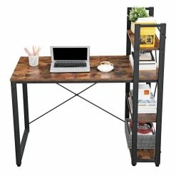 VASAGLE Schreibtisch »LWD48X«, Computertisch, 120 cm langer, Regalböden rechts oder links, Bürotisch, einfache Montage, stabil, Industrie-Design 16 VASAGLE Schreibtisch »LWD48X«, Computertisch, 120 cm langer, Regalböden rechts oder links, Bürotisch, einfache Montage, stabil, Industrie-Design -Vasagleaus Geschaft 341d7c05 47f5 46d6 9824 4a9e364ee591
