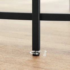 VASAGLE Couchtisch »LGT21G«, Beistelltisch, Glastisch, Sofatisch mit Metallgestell, Hartglas, Ø 84 cm, rund, stabil Gold, Schwarz 37 VASAGLE Couchtisch »LGT21G«, Beistelltisch, Glastisch, Sofatisch mit Metallgestell, Hartglas, Ø 84 cm, rund, stabil Gold, Schwarz -Vasagleaus Geschaft 3541b39e 9f40 41e5 a7a7 604de1c86187