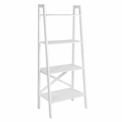 VASAGLE Standregal »LLS200N01 LLS200W01«, Bücherregal, Leiterregal mit 4 Ebenen Natur, Weiß 25 VASAGLE Standregal »LLS200N01 LLS200W01«, Bücherregal, Leiterregal mit 4 Ebenen Natur, Weiß -Vasagleaus Geschaft 368a4976 6646 45ec 943f 7dbb3cd8bbf0