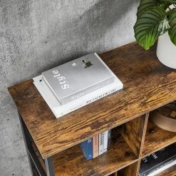 VASAGLE Bücherregal »LLS104B01«, Standregal mit 6 Fächern, offen, Aufbewahrungsregal, Wohnzimmer, Schlafzimmer, 120 x 33 x 80 cm, vintage -Vasagleaus Geschaft 3aefa832 a135 48aa b985 26ed3cc73c84