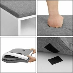 VASAGLE Schuhbank »LHS24WT«, Schuhregal mit Schublade, 104 x 30 x 48 cm (L x B x H), weiß 15 VASAGLE Schuhbank »LHS24WT«, Schuhregal mit Schublade, 104 x 30 x 48 cm (L x B x H), weiß -Vasagleaus Geschaft 3d9b34ad b3da 4fb1 ae3e 14fb6dc91093