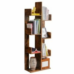 VASAGLE Bücherregal »LBC66BXV1«, Standregal mit 8 Fächern, Aufbewahrungsregal, 50 x 25 x 140 cm, mit abgerundeten Ecken, vintagebraun 13 VASAGLE Bücherregal »LBC66BXV1«, Standregal mit 8 Fächern, Aufbewahrungsregal, 50 x 25 x 140 cm, mit abgerundeten Ecken, vintagebraun -Vasagleaus Geschaft 44ddf21f 437f 427d a357 2928d6f1854f