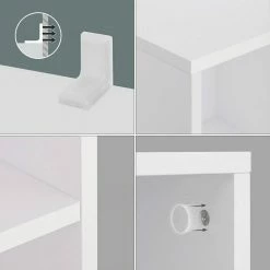 VASAGLE Raumteiler »LBC203 LBC24«, Würfelregal, Bücherschrank, freistehend, als Dekoration, Wohnzimmer, Schlafzimmer, Kinderzimmer Eiche Hell, Weiß, Vintage 65 VASAGLE Raumteiler »LBC203 LBC24«, Würfelregal, Bücherschrank, freistehend, als Dekoration, Wohnzimmer, Schlafzimmer, Kinderzimmer Eiche Hell, Weiß, Vintage -Vasagleaus Geschaft 454ffa97 5e5d 4c7e be68 8e649f918244