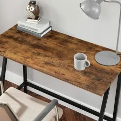 VASAGLE Schreibtisch »LWD40X LWD040B02«, Computertisch, Büro, Arbeitszimmer, einfacher Aufbau, Industrie-Design, 100 x 50 x 75 cm Grau, Vintage 25 VASAGLE Schreibtisch »LWD40X LWD040B02«, Computertisch, Büro, Arbeitszimmer, einfacher Aufbau, Industrie-Design, 100 x 50 x 75 cm Grau, Vintage -Vasagleaus Geschaft 46ceaed6 c1d0 44a0 b4d6 c170114945ec