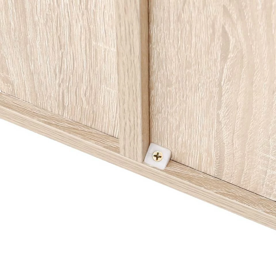 VASAGLE Bücherregal »LBC25WT LBC25NL«, Bücherschrank, 50 x 80 x 24 cm, eiche hell Natur, Weiß 7 VASAGLE Bücherregal »LBC25WT LBC25NL«, Bücherschrank, 50 x 80 x 24 cm, eiche hell Natur, Weiß – Bild 5