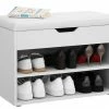VASAGLE Schuhbank »LHS20WT«, Schuhregal mit Klappdeckel und gepolstertem Sitzbank, mit 2 Fächern, 60 x 30 x 44 cm 2 VASAGLE Schuhbank »LHS20WT«, Schuhregal mit Klappdeckel und gepolstertem Sitzbank, mit 2 Fächern, 60 x 30 x 44 cm -Vasagleaus Geschaft 497f75b4 aed7 4402 ae91 5a34a956c5cd