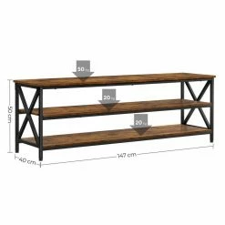 VASAGLE Lowboard »LTV100B01«, TV-Regal, TV-Schrank für Fernseher bis zu 65 Zoll, X-förmige Streben, Schuhregalev -Vasagleaus Geschaft 4a5a79e9 4185 4fcc bb9c 9cd05aee1063