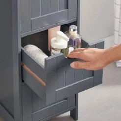 VASAGLE Badkommode »LHC40W LHC040G01«, Badezimmerschrank, Badschrank, weiß Grau, Wei&szlig; -Vasagleaus Geschaft 4de0e2cb 9fe1 4908 b53f 062aa3383a09