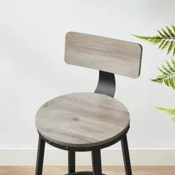 VASAGLE Barhocker »LBC026B01V1/B02/076B01« (2 St), 2er Set Barstühle, Küchenstühle, Sitzhöhe 73 / 62.5 cm, vintage Greige-Schwarz, Vintagebraun-Schwarz -Vasagleaus Geschaft 4df851fb 98d6 4115 bbe2 f6e572608efa