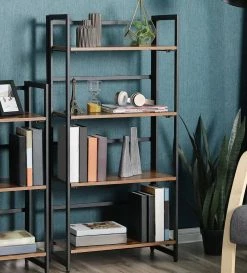 VASAGLE Standregal »LLS66X LLS88X«, Standregal, Bücherregal, Klappregal, vintage -Vasagleaus Geschaft 4e710c36 beb1 4976 bf61 16885445da4b