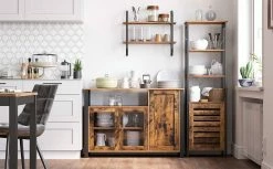 VASAGLE Sideboard »LSC096B01«, Küchenschrank, Aufbewahrungsschrank, mit 3 Türen, Breite 110 cm, für Wohnzimmer, Küche, Esszimmer, vintage 17 VASAGLE Sideboard »LSC096B01«, Küchenschrank, Aufbewahrungsschrank, mit 3 Türen, Breite 110 cm, für Wohnzimmer, Küche, Esszimmer, vintage -Vasagleaus Geschaft 4ed8be4f 25a8 4a2c bf92 879077a71b88