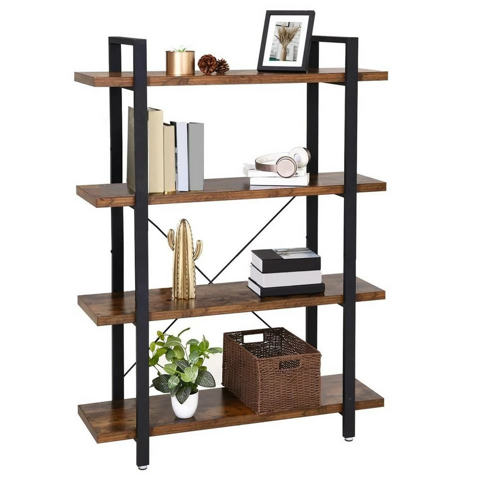 VASAGLE Bücherregal »LLS55BX LLS54BX LLS055B02«, stabiles Standregal, Wohnzimmerregal, vintage Greige-Schwarz 22 VASAGLE Bücherregal »LLS55BX LLS54BX LLS055B02«, stabiles Standregal, Wohnzimmerregal, vintage Greige-Schwarz – Bild 20