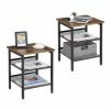 VASAGLE Nachttisch »LET24X«, Beistelltisch-Set, 2er-Set Sofatische, vintage -Vasagleaus Geschaft 531966fa dd8a 409b 8a79 3a8bb4842ae1