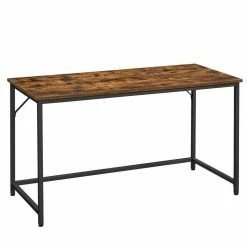 VASAGLE Schreibtisch »LWD41X LWD038 039 041 043«, Computertisch, 80/100/120/140 x 50 x 75 cm, Arbeitszimmer, Büro, einfacher Aufbau, Industrie-Design Grau, Vintage -Vasagleaus Geschaft 54411c3b 5c2b 4243 8944 4c4ac7e0cebf