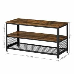 VASAGLE Lowboard »LTV50BX LTV40BX«, großer Fernsehtisch, TV-Schrank, Konsolentisch, 140/100 x 40 x 51,5 cm (L x B x H), Schlafzimmer, Wohnzimmer, Vintage 24 VASAGLE Lowboard »LTV50BX LTV40BX«, großer Fernsehtisch, TV-Schrank, Konsolentisch, 140/100 x 40 x 51,5 cm (L x B x H), Schlafzimmer, Wohnzimmer, Vintage -Vasagleaus Geschaft 54aff651 816d 4636 9bcf 882a129a8151