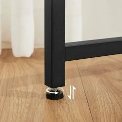 VASAGLE Schreibtisch »LWD40X LWD040B02«, Computertisch, Büro, Arbeitszimmer, einfacher Aufbau, Industrie-Design, 100 x 50 x 75 cm Grau, Vintage 28 VASAGLE Schreibtisch »LWD40X LWD040B02«, Computertisch, Büro, Arbeitszimmer, einfacher Aufbau, Industrie-Design, 100 x 50 x 75 cm Grau, Vintage -Vasagleaus Geschaft 56394dad 247c 4e08 9a04 5d31a414738c