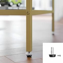 VASAGLE Beistelltisch »LGT030W01 LGT030A01«, Couchtisch mit 2 Ebenen, aus Hartglas, Gold-Transparent 26 VASAGLE Beistelltisch »LGT030W01 LGT030A01«, Couchtisch mit 2 Ebenen, aus Hartglas, Gold-Transparent -Vasagleaus Geschaft 5856bd93 a4c5 44fe 86a8 b8d687e25d49