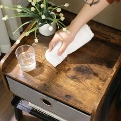 VASAGLE Nachttisch »LET64X«, Beistelltisch, Nachtschrank, Ablage mit herausnehmbarer Stoffschublade 13 VASAGLE Nachttisch »LET64X«, Beistelltisch, Nachtschrank, Ablage mit herausnehmbarer Stoffschublade -Vasagleaus Geschaft 5908f61d c0d9 4568 be96 4b805e6f785a