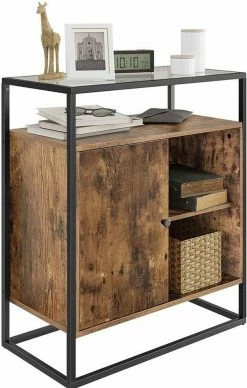 VASAGLE Kommode »LSC12BX«, Konsolentisch, Küchenschrank, Metallgestell mit Glasoberfläche, Industrie-Design, vintage 12 VASAGLE Kommode »LSC12BX«, Konsolentisch, Küchenschrank, Metallgestell mit Glasoberfläche, Industrie-Design, vintage -Vasagleaus Geschaft 5af4dbd7 e8c7 4545 85b5 dfef051f9bea