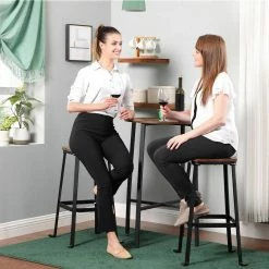 VASAGLE Barhocker »LJB034B01«, 2er Set, Barstühle, Esszimmerstühle, Höhe je 71 cm, vintage -Vasagleaus Geschaft 5b122e4e 7fa6 4b00 b939 1e1d41d7d80d