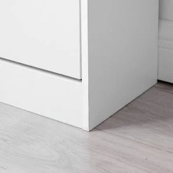 VASAGLE Schuhschrank »LBC040X01 LBC040W01« Schuhregal mit 2 Klappen und mit Zusatzfach, Schuhaufbewahrung, 60 x 24 x 102 cm Vintage, Weiß -Vasagleaus Geschaft 5cbb9d94 ecd4 4b75 a3f7 e8a98814a405