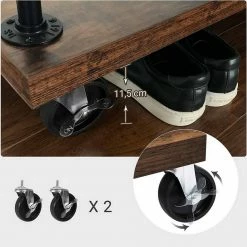 VASAGLE Kleiderständer »HSR66BX«, Schwerlast Garderobenständer auf Rollen, vintage -Vasagleaus Geschaft 5d766b68 7b6f 41ba b390 d8489a5bd89b