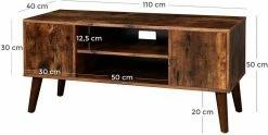 VASAGLE Lowboard »LTV08BX«, TV-Schrank, Fernsehtisch, Fernsehschrank, vintage 17 VASAGLE Lowboard »LTV08BX«, TV-Schrank, Fernsehtisch, Fernsehschrank, vintage -Vasagleaus Geschaft 5e874991 d4a5 43a2 81a6 2c2b9755de9f