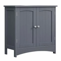 VASAGLE Waschbeckenunterschrank »BBC01WT BBC001G01« Unterschrank, 60 x 60 x 30 cm, Landhausstil Grau, Wei&szlig; -Vasagleaus Geschaft 608748a9 187b 43d6 af72 d66eb3e392d5