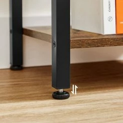 VASAGLE Bücherregal »LLS101B01 LLS100B01«, Standregal, DVD-Regal, mit 6 Ebenen, Wohnzimmer, Schlafzimmer, Kinderzimmer, vintage-schwarz -Vasagleaus Geschaft 63c661ae 1007 4bb8 9ce2 0696721243bb