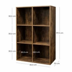 VASAGLE Raumteiler »LBC203 LBC24«, Würfelregal, Bücherschrank, freistehend, als Dekoration, Wohnzimmer, Schlafzimmer, Kinderzimmer Eiche Hell, Weiß, Vintage 78 VASAGLE Raumteiler »LBC203 LBC24«, Würfelregal, Bücherschrank, freistehend, als Dekoration, Wohnzimmer, Schlafzimmer, Kinderzimmer Eiche Hell, Weiß, Vintage -Vasagleaus Geschaft 64127cff a1ef 4041 8e77 ad90d2211442