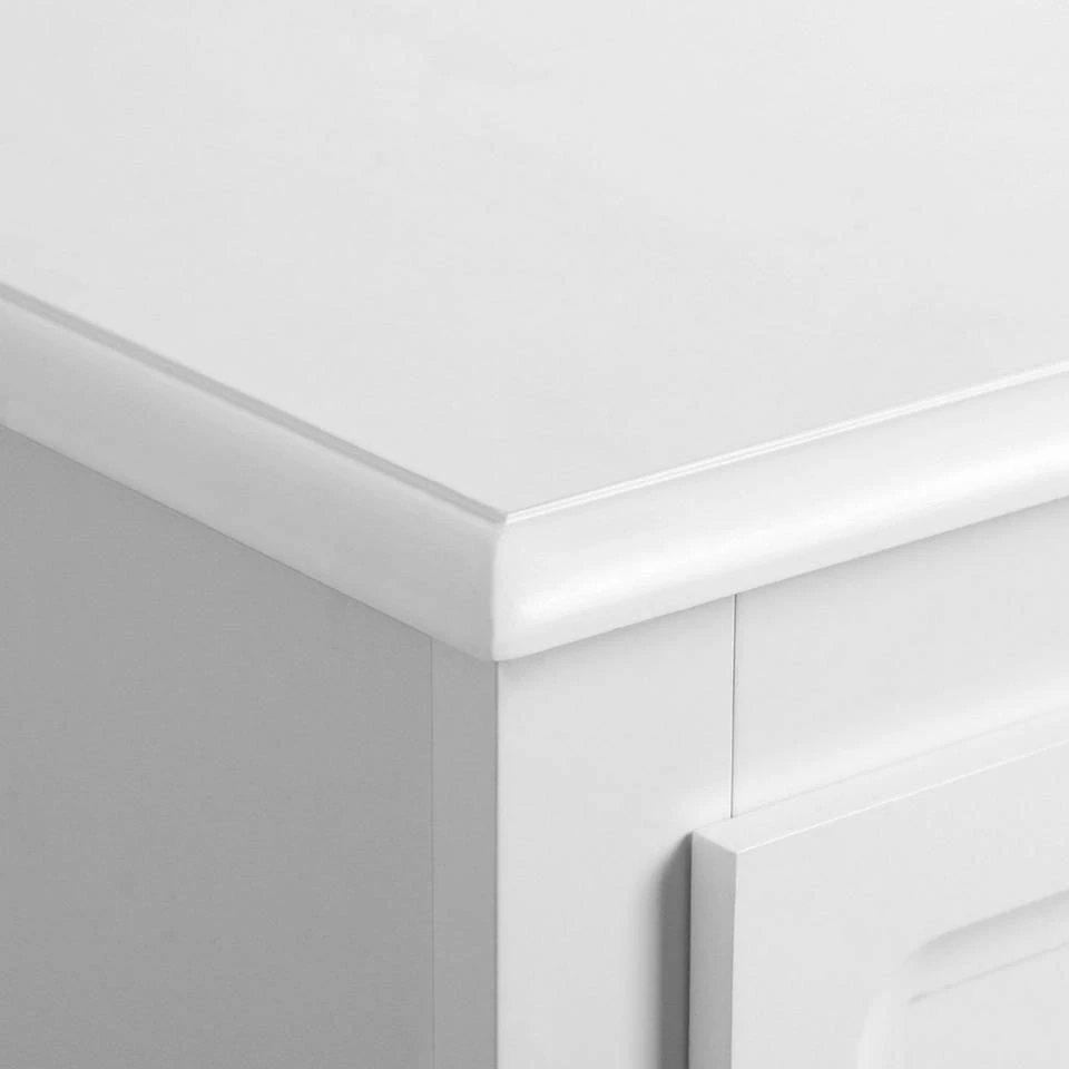 VASAGLE Nachttisch »RDN012«, 2 Stück Beistellschränke, Beine aus Kiefernholz, weiß 7 VASAGLE Nachttisch »RDN012«, 2 Stück Beistellschränke, Beine aus Kiefernholz, weiß – Bild 5